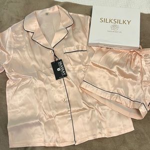 NWT Silky Pajama Set